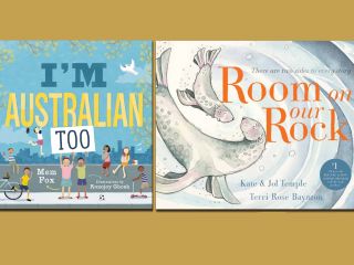 Stuck in a Book: 'I'm Australian Too' & 'Room On Our Rock'