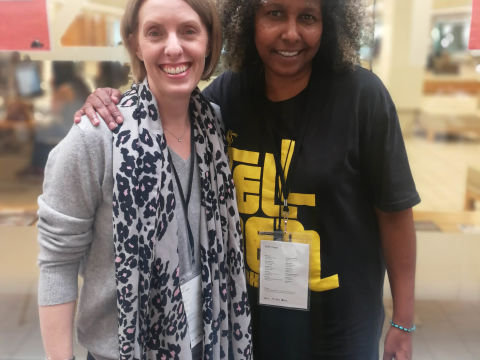 Alison Rushby and Sue McPherson