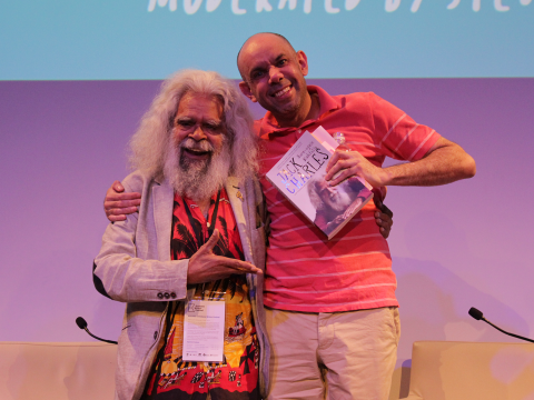 Uncle Jack Charles in conversation with Steven Oliver