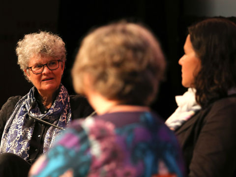 Kate Grenville with Katherena Vermette and Susan Harris Rimmer