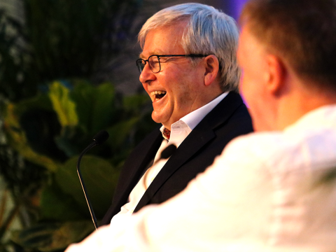 Kevin Rudd on Being PM