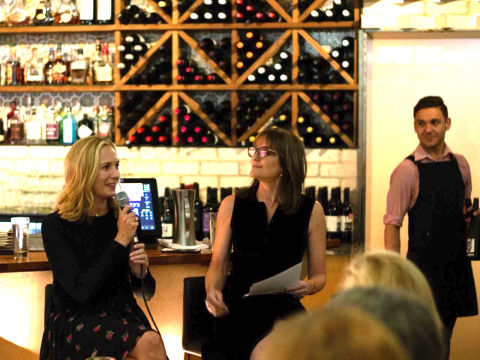 Lauren Weisberger with Marie Louise Theile
