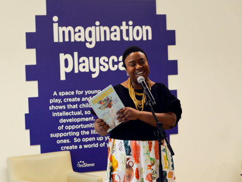 Maxine Beneba Clarke inspiring future fashionistas
