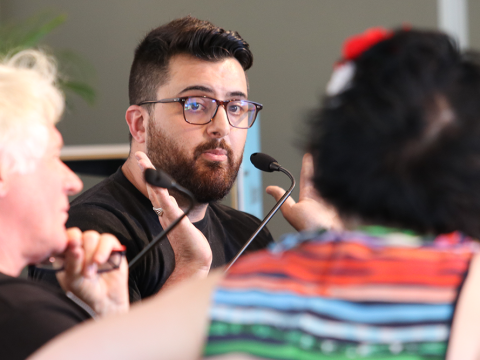 Omar Sakr in conversation